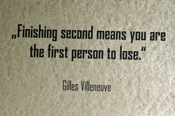Zitat Gilles Villeneuve